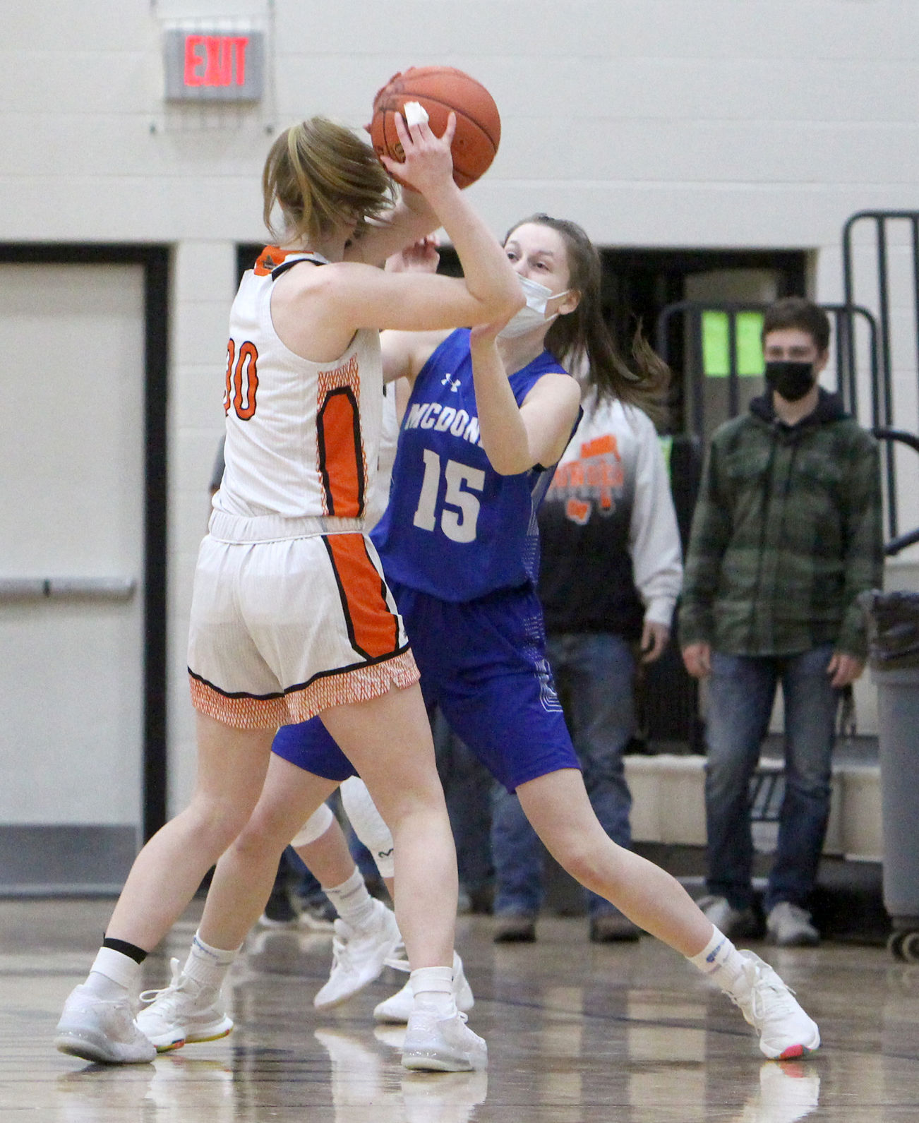 McDonell at Osseo-Fairchild girls basketball 1-11-21